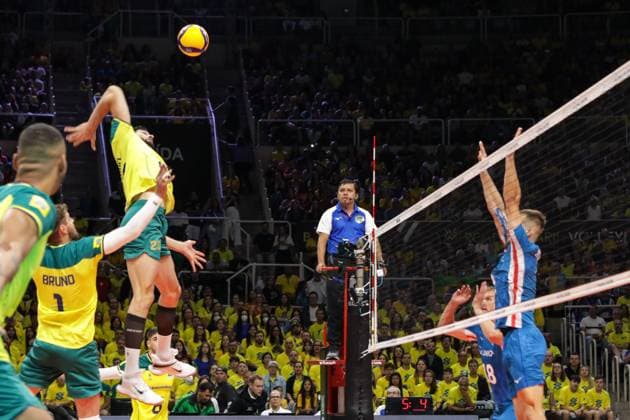 Volleyball, Olympic Quali, Brazil - Czech Republic