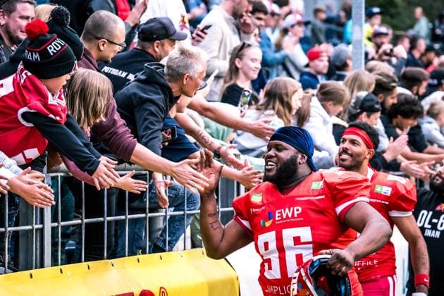 Erima German Football League Semifinals 2023 Potsdam Royals New Yorker Lions Braunschweig Erima German Football League Semifinals 2023 Potsdam Royals New Yorker Lions Braunschweig Copyright: xBEAUTIFULxSPORTS NicolxMarschallx