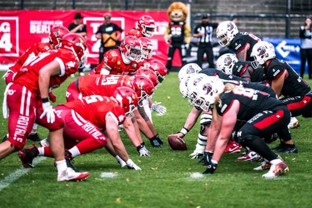 Erima German Football League Semifinals 2023 Potsdam Royals New Yorker Lions Braunschweig Erima German Football League Semifinals 2023 Potsdam Royals New Yorker Lions Braunschweig Copyright: xBEAUTIFULxSPORTS NicolxMarschallx