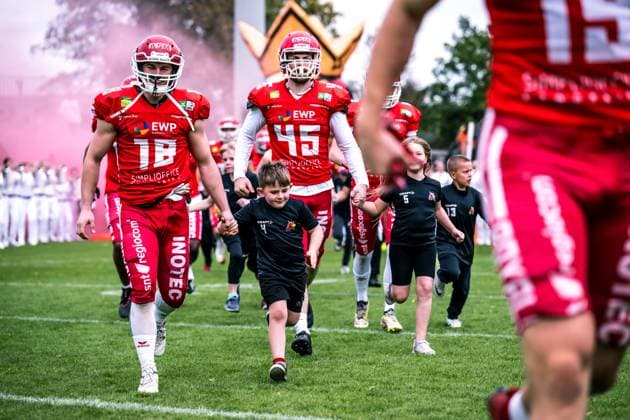 Erima German Football League Semifinals 2023 Potsdam Royals New Yorker Lions Braunschweig Erima German Football League Semifinals 2023 Potsdam Royals Copyright: xBEAUTIFULxSPORTS NicolxMarschallx