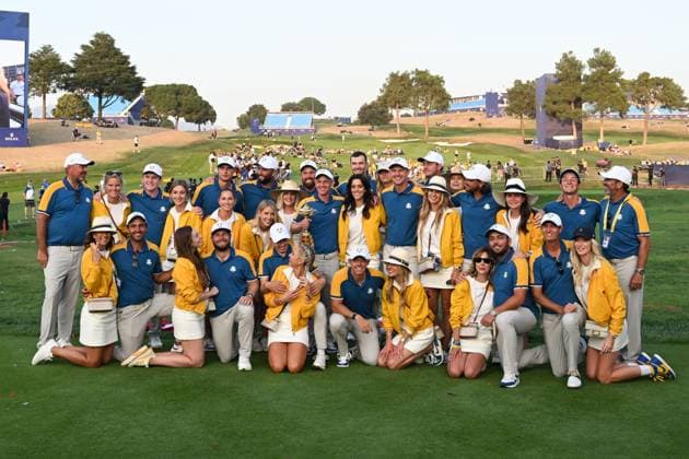 Ryder Cup 2023, Day Three, Singles, Golf, Marco Simone Golf & Country Club, Rome, Italy - 01 Oct 2023  Copyright: xGreigxCowie Shutterstockx 14130264cw