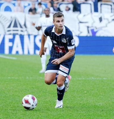 photo Manuel Geisser 01 10 2023 football men super league season 2023 2024 FC Luzern FC Zuerich 0 4 picture Jakub Kadak FC Luzern action single picture