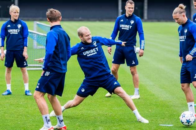 Football, CL, FC Copenhagen Training