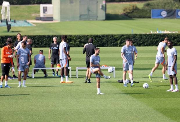 Football, CL, Inter Milan Training