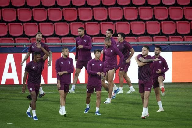 Football, CL, Sevilla FC, Training