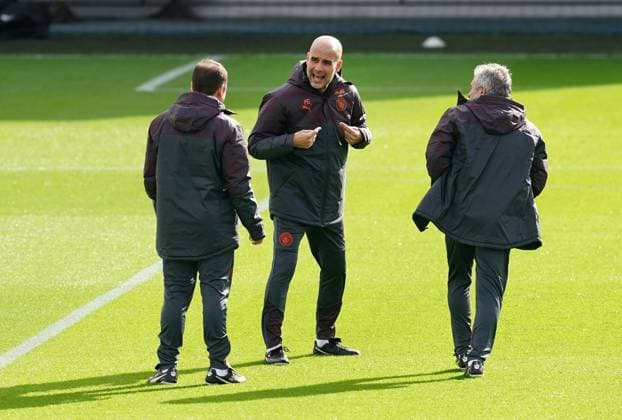 Football, CL, Manchester City Training