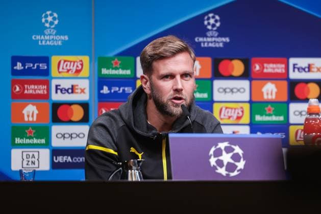 03 10 2023, football, 2023 2024 season, UCL, UEFA Champions League, group stage, 2 matchday, Borussia Dortmund AC Milan, Niclas Füllkrug Borussia Dortmund , Dortmund Signal Iduna Park NRW Germany xRHR PHOTO DEx Copyright: DennisxEwert RHR-FOTOx RHR-FOTO DE