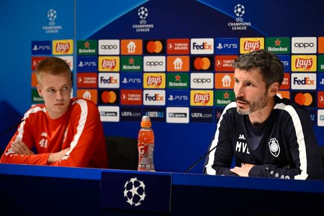 Football, CL, Royal Antwerp Press Conference