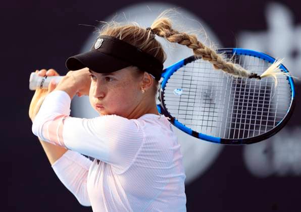 (231003) -- BEIJING, Oct. 3, 2023 -- Kazakhstan s Yulia Putintseva competes against France s Caroline Garcia during the women s singles second round match at 2023 China Open tennis tournament in Beijing, capital of China, Oct. 3, 2023. ) (SP)CHINA-BEIJING-TENNIS-CHINA OPEN-WOMEN S SINGLES-2ND ROUND (CN) LuoxYuan 