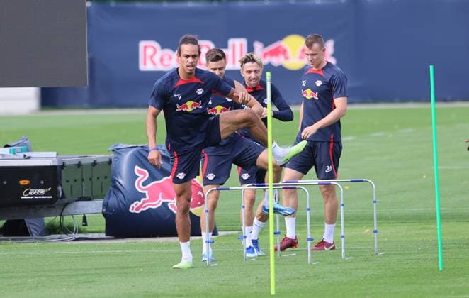 Football, CL, RB Leipzig, Training