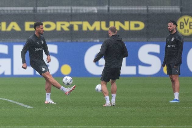 03 10 2023, football, season 2023 2024, 1 Bundesliga, training Borussia Dortmund, Felix Nmecha Borussia Dortmund , Dortmund training ground BVB NRW Germany xRHR PHOTO DEx Copyright: DennisxEwert RHR-FOTOx RHR-FOTO DE