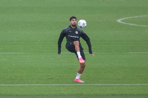 03 10 2023, football, season 2023 2024, 1 Bundesliga, training Borussia Dortmund, Emre Can Borussia Dortmund , Dortmund training ground BVB NRW Germany xRHR PHOTO DEx Copyright: DennisxEwert RHR-FOTOx RHR-FOTO DE