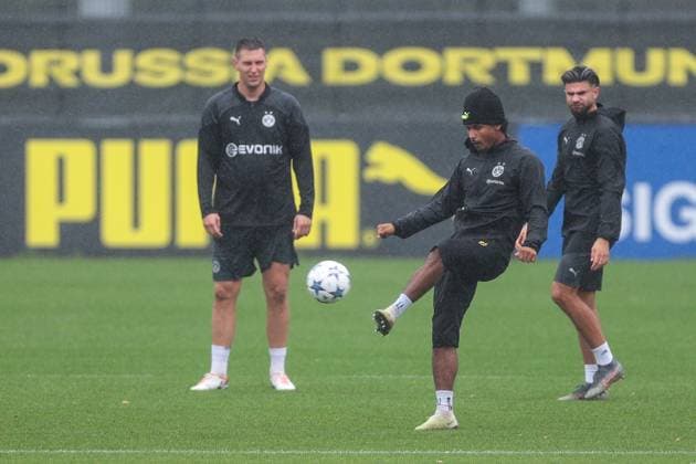 03 10 2023, football, season 2023 2024, 1 Bundesliga, training Borussia Dortmund, Karim Adeyemi Borussia Dortmund , Dortmund training ground BVB NRW Germany xRHR PHOTO DEx Copyright: DennisxEwert RHR-FOTOx RHR-FOTO DE