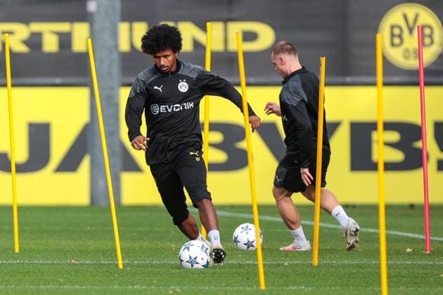 Football, CL, Borussia Dortmund, Training