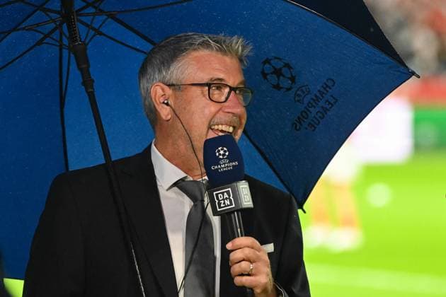 Football, men, season 2023 2024, UEFA Champions League Group C, Matchday 2 , 1 FC Union Berlin Sporting Braga, v l coach Urs Fischer 1 FC Union Berlin in interview, gives an interview, 03 10 2023, Copyright: xMatthiasxKochx