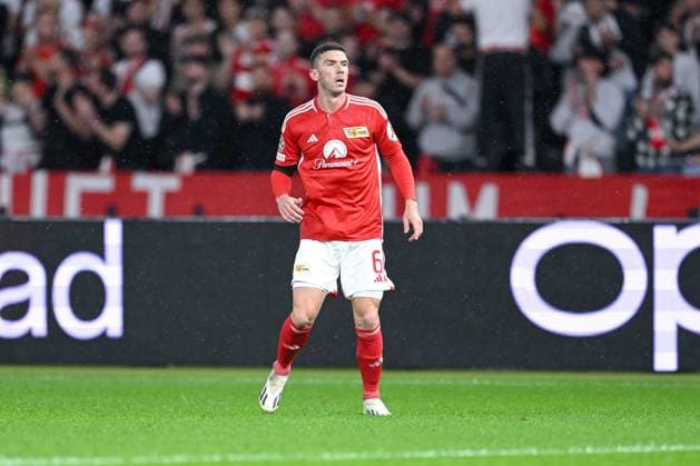 03 10 2023, Football, Champions League, 2 match day, 2023 2024 season, 1 FC Union Berlin Sporting Braga, Robin Gosens Union Berlin xRHR PHOTO TKx Copyright: RHR-FOTOx RHR-FOTO TK