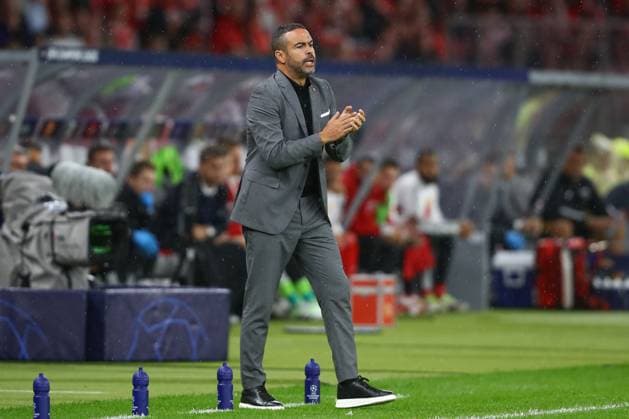 03 10 2023, xtgx, football, UEFA Champions League, 1 FC Union Berlin Sporting Braga emspor, v l Artur Jorge Braga, coach DFL DFB REGULATES PROHIBIT ANY USE OF PHOTOGRAPHS as IMAGE SEQUENCES and or QUASI VIDEO Olympiastadion