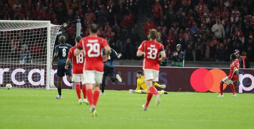 Sheraldo Becker scores the goal to 1 0 Sport Football Soccer UEFA Champions League UCL Men 2 Matchday Season 2023 2024 03 10 2023 1 FC Union Berlin FCU vs SC Braga Olympiastadion DFL regulations prohibit any use of photographs as image sequences and or quasi video
