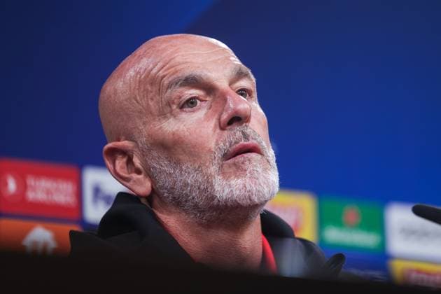 03 10 2023, football, season 2023 2024, UCL, UEFA Champions League, walkaround, press conference AC Milan, coach Stefano Pioli AC Milan , Dortmund Signal Iduna Park, NRW Germany xRHR PHOTO DEx Copyright: DennisxEwert RHR-FOTOx RHR-FOTO DE