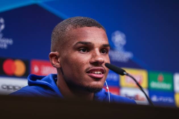 03 10 2023, football, 2023 2024 season, UCL, UEFA Champions League, walkaround, press conference AC Milan, Malick Thiaw AC Milan , Dortmund Signal Iduna Park, NRW Germany xRHR PHOTO DEx Copyright: DennisxEwert RHR-FOTOx RHR-FOTO DE