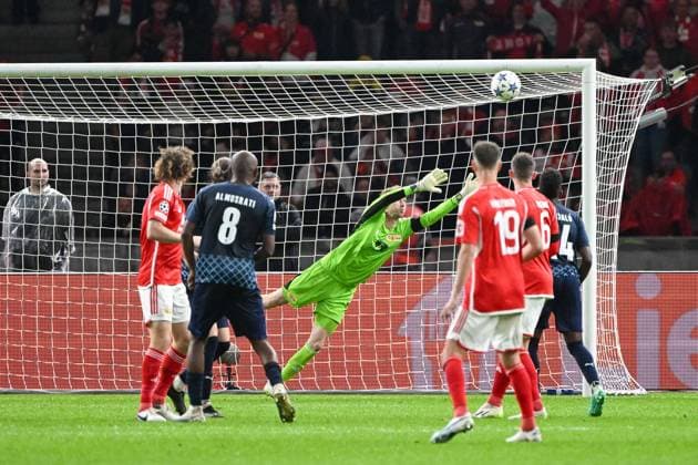 Football, Men, 2023 2024 season, UEFA Champions League Group C, Matchday 2 , 1 FC Union Berlin Sporting Braga, v l Bruma Sporting Braga scores the goal to 2 2, 03 10 2023, Copyright: xMatthiasxKochx