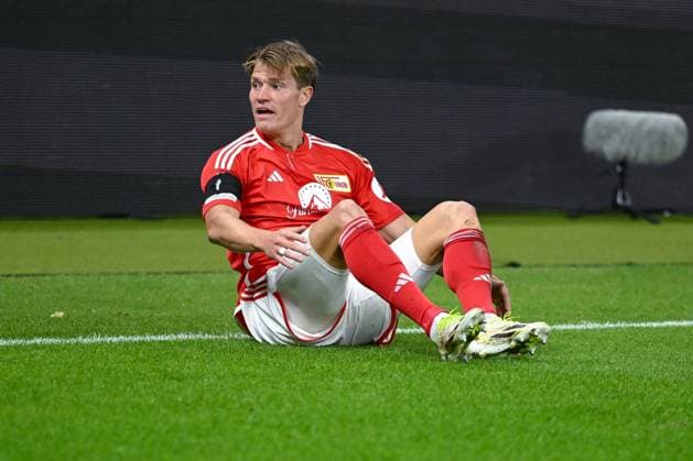 03 10 2023, Football, Champions League, 2 match day, 2023 2024 season, 1 FC Union Berlin Sporting Braga, Kevin Behrens Union Berlin xRHR PHOTO TKx Copyright: RHR-FOTOx RHR-FOTO TK