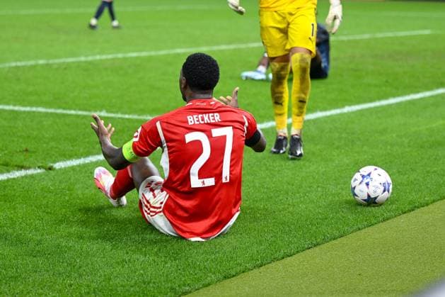 03 10 2023, Football, Champions League, 2 match day, 2023 2024 season, 1 FC Union Berlin Sporting Braga, Sheraldo Becker Union Berlin xRHR PHOTO TKx Copyright: RHR-FOTOx RHR-FOTO TK