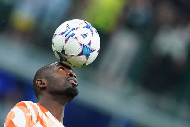Foto Spada LaPresse 03 Ottobre 2023 - Milano , Italia - calcio - Fc Inter Vs Benfica - Champions League 2023 2024 - Stadio San Siro Nella foto: Marcus Thuram (FC Inter); October 03 , 2023 Milan , Italy - sport, calcio - Fc Inter Vs Benfica - Champions League 2023 2024 - San Siro Stadium . In the pic : Marcus Thuram (FC Inter);  Copyright: xSpada LaPressex