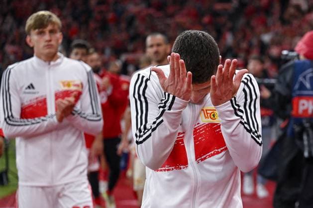 03 10 2023, Football, Champions League, 2 match day, 2023 2024 season, 1 FC Union Berlin Sporting Braga, Robin Gosens Union Berlin xRHR PHOTO TKx Copyright: RHR-FOTOx RHR-FOTO TK