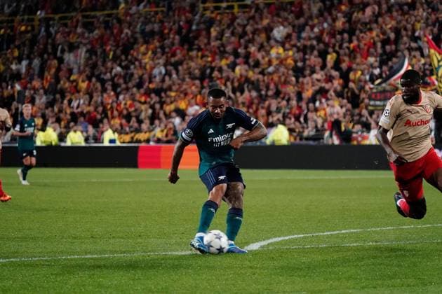 RC Lens v Arsenal, UEFA Champions League, Group B, Football, Estadio Bollaert-Delelis, Lens, France - 03 Oct 2023  Copyright: xDavidxWinter Shutterstockx 14134200ab