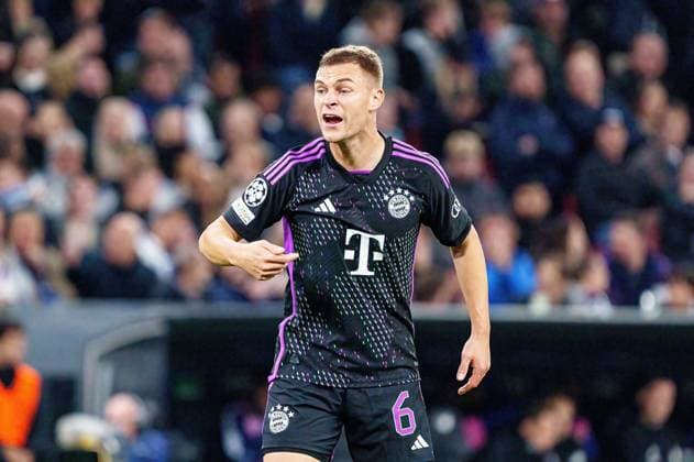 Joshua Kimmich FC Bayern Muenchen, 06 DEN, FC Copenhagen vs FC Bayern Muenchen, Football, Champions League, Group A, Matchday 2, Season 2023 2024, 03 10 2023 DEN, FC Copenhagen vs FC Bayern Muenchen, Football, Champions League, Group A, Matchday 2, Season 2023 2024, 03 10 2023 Copenhagen. Copyright: xEibner-Pressefoto MarcelxvonxFehrnx EP_MFN