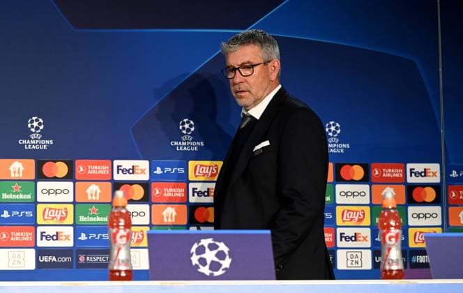 Football, Men, 2023 2024 season, UEFA Champions League Group C, Matchday 2 , 1 FC Union Berlin Sporting Braga, Coach Urs Fischer 1 FC Union , 03 10 2023, Copyright: xMatthiasxKochx