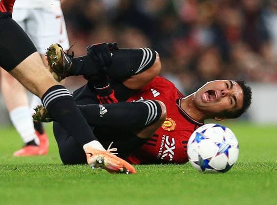 Sport Bilder des Tages EDITORIAL USE ONLY No use with unauthorised audio, video, data, fixture lists, club league logos or live services. Online in-match use limited to 120 images, no video emulation. No use in betting, games or single club league player publications. Manchester United, ManU v Galatasaray, UEFA Champions League, Group A, Football, Old Trafford, Manchester, UK - 03 Oct 2023 EDITORIAL USE ONLY No use with unauthorised audio, video, data, fixture lists, club league logos or live services. Online in-match use limited to 120 images, no video emulation. No use in betting, games or single club league player publications. Copyright: xMattxWest Shutterstockx 14134433at