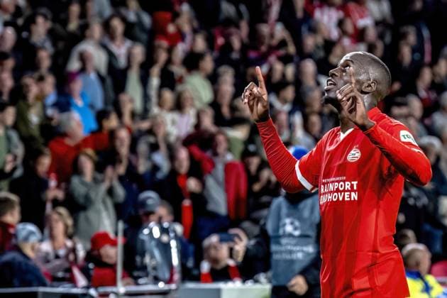 Sport Bilder des Tages EINDHOVEN, Netherlands, 03-10-2023, SPO, Philips stadium, Champions League, season 2023 2024, during the match PSV - Sevilla, Netherlands, Eindhoven on 3 oktober 2023 PSV - Sevilla  x22614583x Copyright:
