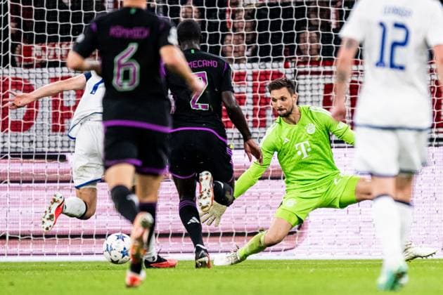231003 Goalkeeper Sven Ulreich of Bayern Munich during the UEFA Champions League football match between FC Copenhagen and Bayern Munich on October 3, 2023 in Copenhagen Photo Petter Arvidson BILDBYRAN kod PA PA0658 fotboll football soccer fotball champions league fc copenhagen bayern münchen bbeng Bayern Munich fc köpenhamn  Copyright: PETTERxARVIDSON BB231003PA207