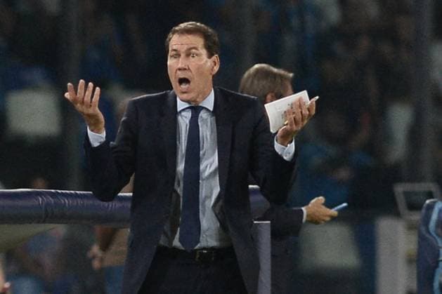 UEFA Champions League football match - SSC Napoli vs Real Madrid FC Rudi Garcia coach of SSC Napoli gesticulates during the Uefa Champions League between SSC Napoli vs Real Madrid FC at Diego Armando Maradona Stadium Naples Italy  Copyright: xIPAxSport ABACAx BRIPASport20231004_134 IPAxSport ABACAx BRIPASport20231004_134