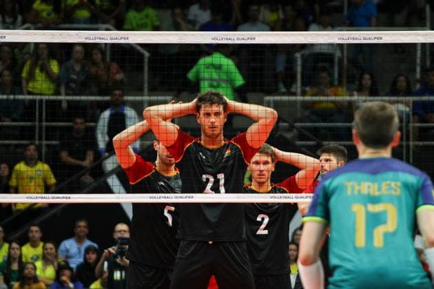 Volleyball, Olympic Quali, Brazil - Germany