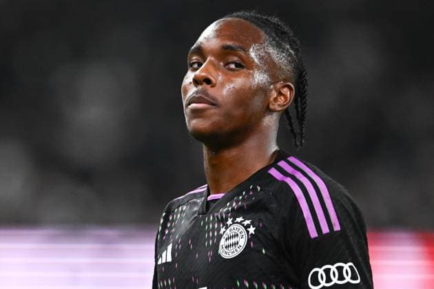 COPENHAGEN, DENMARK - OCTOBER 3: Mathys Tel of Bayern Munich during the UEFA Champions League match between F.C. Copenhagen and FC Bayern Munchen at Parken Stadium on October 3, 2023 in Copenhagen, Denmark. Photo by Sebastian Frej F.C. Copenhagen v FC Bayern Munchen: Group A - UEFA Champions League 2023 24 Copyright: xSebastianxFrejx