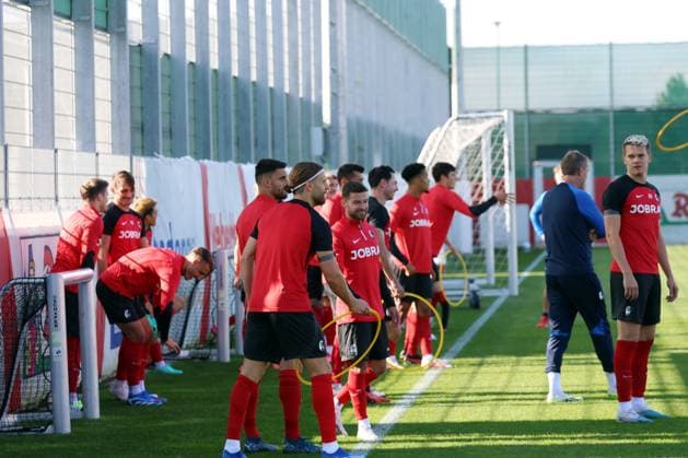 Freiburg, Germany 04 October 2023 1 BL 2023 2024 SC Freiburg training In the picture training session of the team training ground Baden Württemberg Copyright: xFotostandx xHettichx