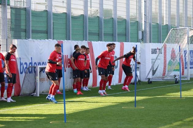 Freiburg, Germany 04 October 2023 1 BL 2023 2024 SC Freiburg training In the picture training session of the team training ground Baden Württemberg Copyright: xFotostandx xHettichx