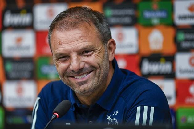 Football, EL, Ajax Amsterdam, Press conference