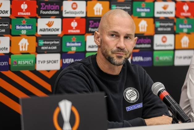 Football, EL, SK Sturm Graz, Press conference