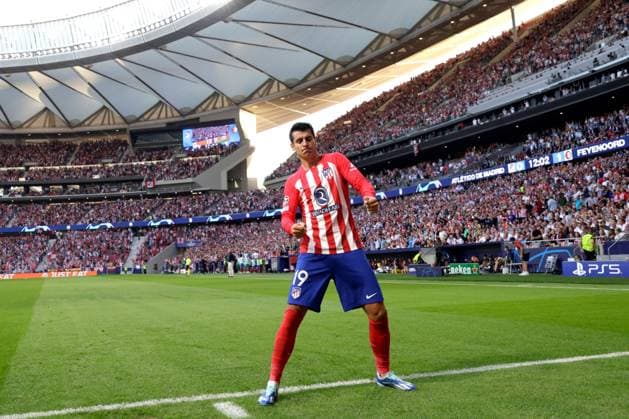 Editorial use only Atletico de Madrid v Feyenoord, UEFA Champions League match, Group E, date 2. Football, Civitas Metropolitano Stadium, Madrid, Spain - 4 October 2023 Editorial use only  Copyright: xPRESSINPHOTO Shutterstockx 14137246f