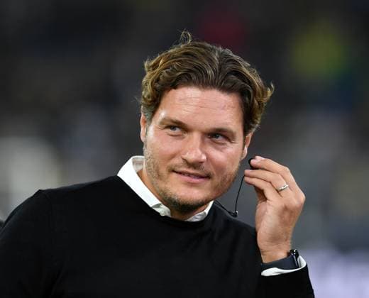04 10 2023, Dortmund, Germany, Signal Iduna Park, Borussia Dortmund vs AC Milan UEFA Champions League 2023 2024 Group F, coach Edin Terzic Borussia Dortmund looks photo Ralf Treese Dortmund Signal Iduna Park North Rhine Westphalia Germany 521_BVBACM20231004_002 Treese-521