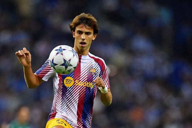 Estadio do Dragao Joao Felix of Barcelona, moments before the match between Porto and Barcelona, in the 2nd round of Group H of the UEFA Champions League 2023 2024 at Estadio do Dragao this Wednesday, 04. 30761 (Daniel Castro SPP) Copyright: xDanielxCastrox xSPPx spp-en-DaCa-DVC_2329A