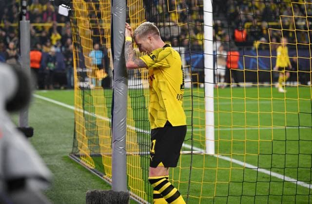 Marco Reus Borussia Dortmund 04 10 2023, football champions league, 2023 2024 season, preliminary round, matchday 2, Borussia Dortmund AC Milan Dortmund Signal Iduna Park North Rhine Westphalia Germany. Team2