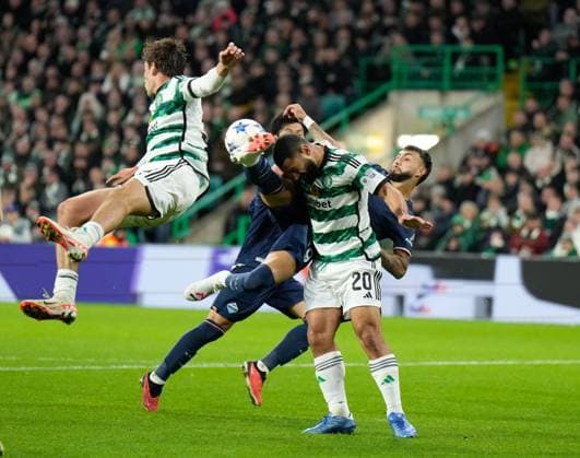 EDITORIAL USE ONLY No use with unauthorised audio, video, data, fixture lists, club league logos or live services. Online in-match use limited to 120 images, no video emulation. No use in betting, games or single club league player publications. Celtic v Lazio, UEFA Champions League, Group E, Football, Celtic Park, Glasgow, UK - 04 Oct 2023 EDITORIAL USE ONLY No use with unauthorised audio, video, data, fixture lists, club league logos or live services. Online in-match use limited to 120 images, no video emulation. No use in betting, games or single club league player publications.  Copyright: xStuartxWallace Shutterstockx 14134539af
