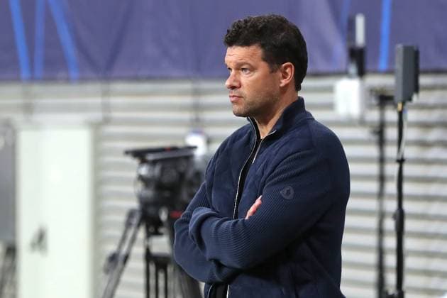 Champions League RB Leipzig vs Manchester City, 04 10 23 Michael Ballack Football, UEFA Champions League, Season 2023 2024 RB Leipzig vs Manchester City on 04 10 23 at Red Bull Arena, Leipzig DFL REGULATES PROHIBIT ANY USE OF PHOTOGRAPHS AS IMAGE SEQUENCES AND OR QUASI VIDEO Copyright: xBEAUTIFULxSPORTS JanxKaeferx