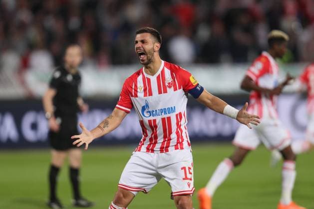 Fußball, CL, Roter Stern Belgrad - BSC Young Boys Bern CRVENA ZVEZDA vs YOUNG BOYS ALEKSANDAR DRAGOVIC football Crvena zvezda, at the match of UEFA Champions League against Young Boys, at stadium Rajko Mitic. Belgrade, 04.10.2023. foto: MN Press FOOTBALL, UEFA CHAMPIONS LEAGUE, CRVENA ZVEZDA vs YOUNG BOYS Belgrade Stadium Rajko Mitic Serbia Copyright: xMarkoxMetlasx xMNxPressx