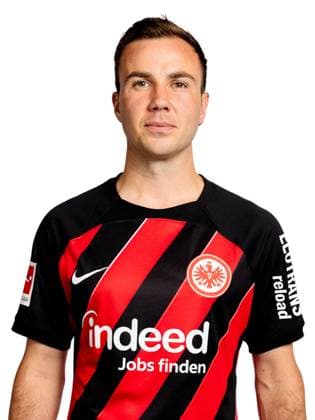 Mario Götze (Eintracht Frankfurt), Fussball, GER, 1. BL, Saison 2023 2024, Porträt, Porträttermin, Studio, Shooting, Studioshooting Copyright EintrachtFrankfurt MartinOhnsorge